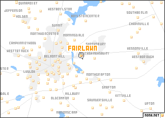 map of Fairlawn