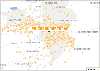 map of Fairmeadows Condo