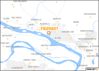 map of Fairmont