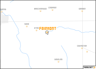 map of Fairmont