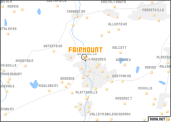 map of Fairmount