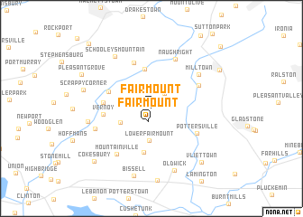 map of Fairmount