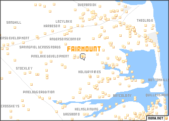 map of Fairmount