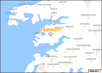 map of Fairmount