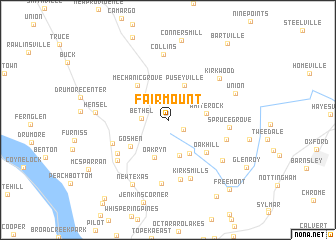 map of Fairmount