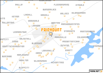 map of Fairmount