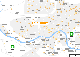 map of Fairmount