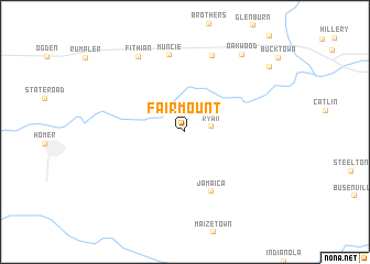 map of Fairmount