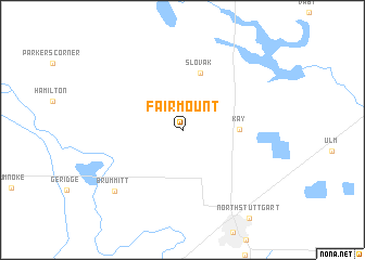 map of Fairmount