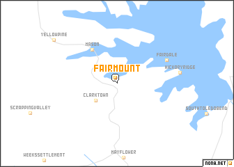 map of Fairmount