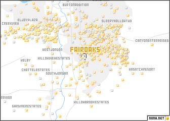 map of Fairoaks