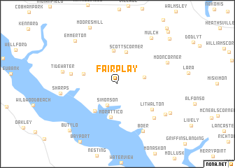 map of Fairplay