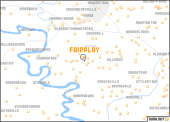 map of Fairplay