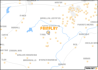 map of Fairplay