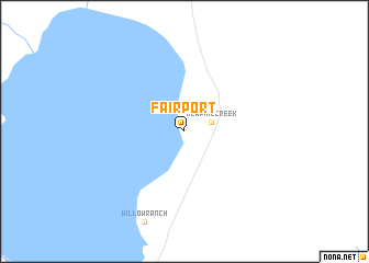 map of Fairport