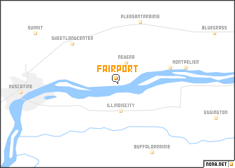 map of Fairport