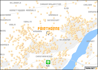 map of Fairthorne