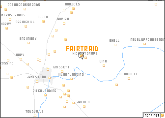 map of Fairtraid