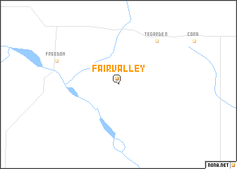 map of Fairvalley