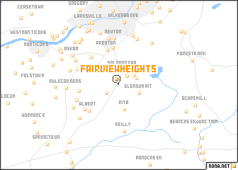 map of Fairview Heights