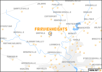 map of Fairview Heights