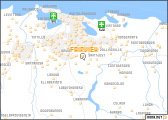 map of Fairview