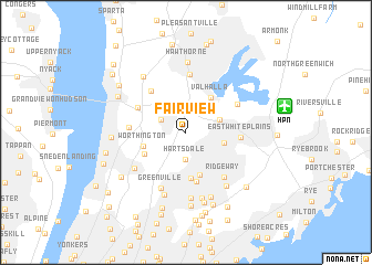 map of Fairview