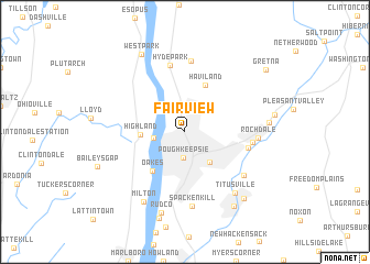 map of Fairview