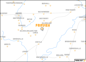 map of Fairview