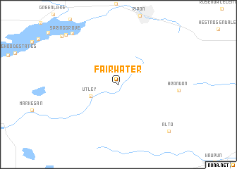 map of Fairwater