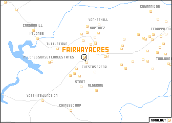 map of Fairway Acres