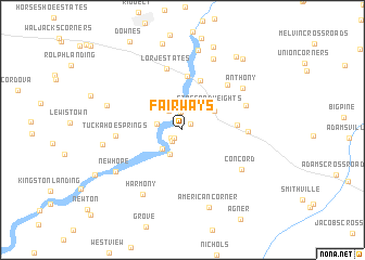 map of Fairways