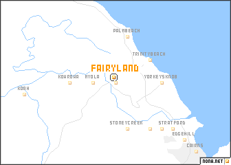 map of Fairyland