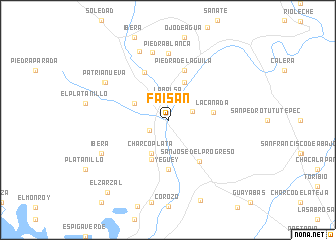 map of Faisán