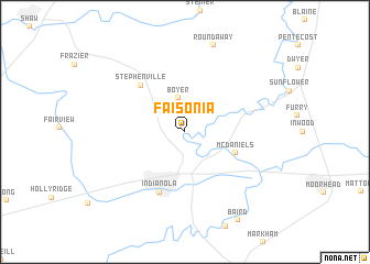 map of Faisonia