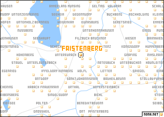 map of Faistenberg