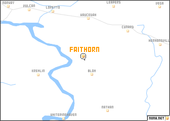 map of Faithorn