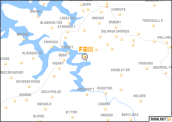 map of Faix