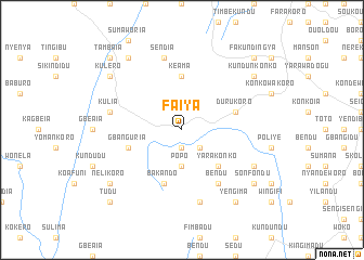 map of Fa-iya