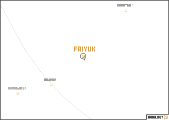 map of Faiyuk