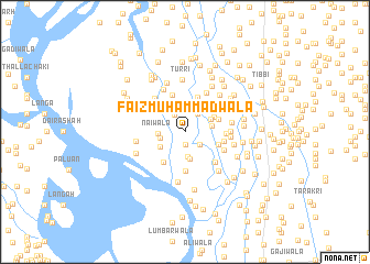 map of Faiz Muhammadwāla