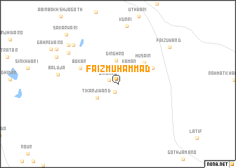 map of Faiz Muhammad