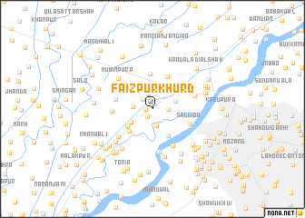 map of Faizpur Khurd