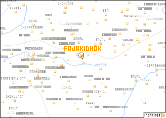 map of Fāja ki Dhok