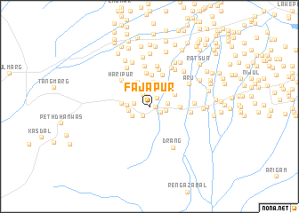 map of Fajapur