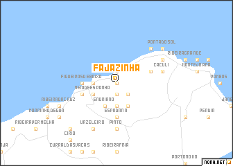 map of Fajãzinha