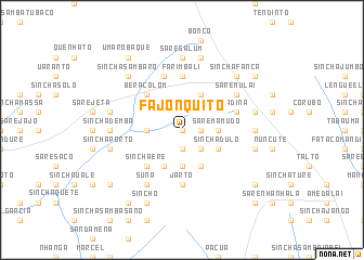 map of Fajonquito