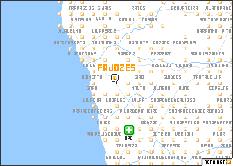 map of Fajozes