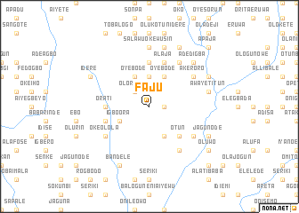 map of Faju