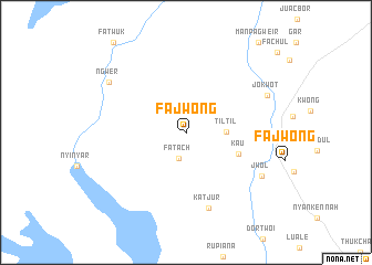 map of Fajwong